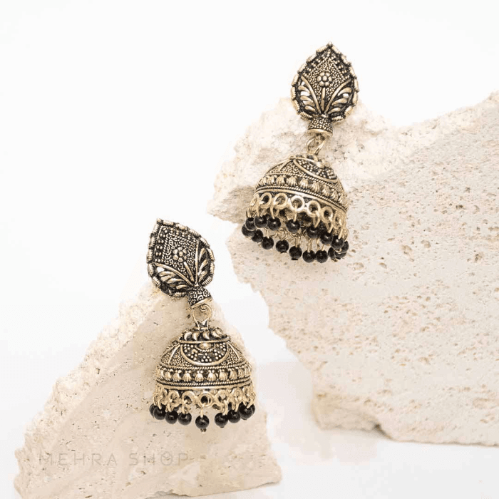 گوشواره جومکای کلاسیک بالیوودی - 126