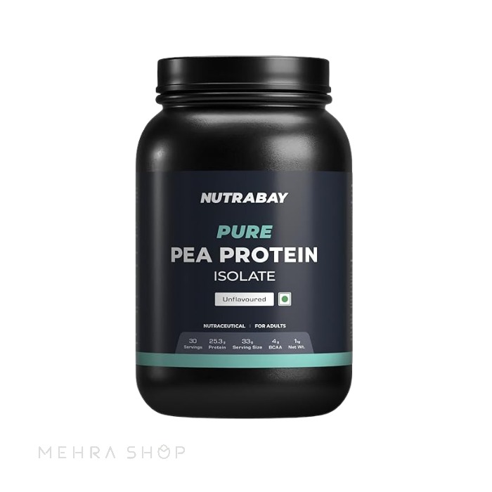 پودر پروتئین ایزوله نخود نترابی پیور (بدون طعم) - ۱ کیلوگرم - مکمل گیاهی و ارگانیک مخصوص ورزشکاران وگان و گیاه‌خوار