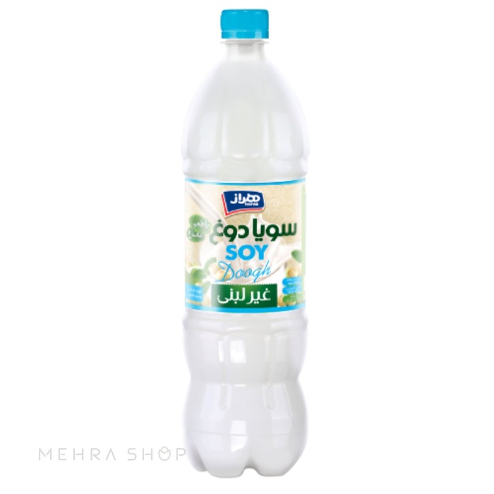 سویا دوغ هراز با طعم نعناع ۱٫۵ لیتری | نوشیدنی وگان بدون لاکتوز